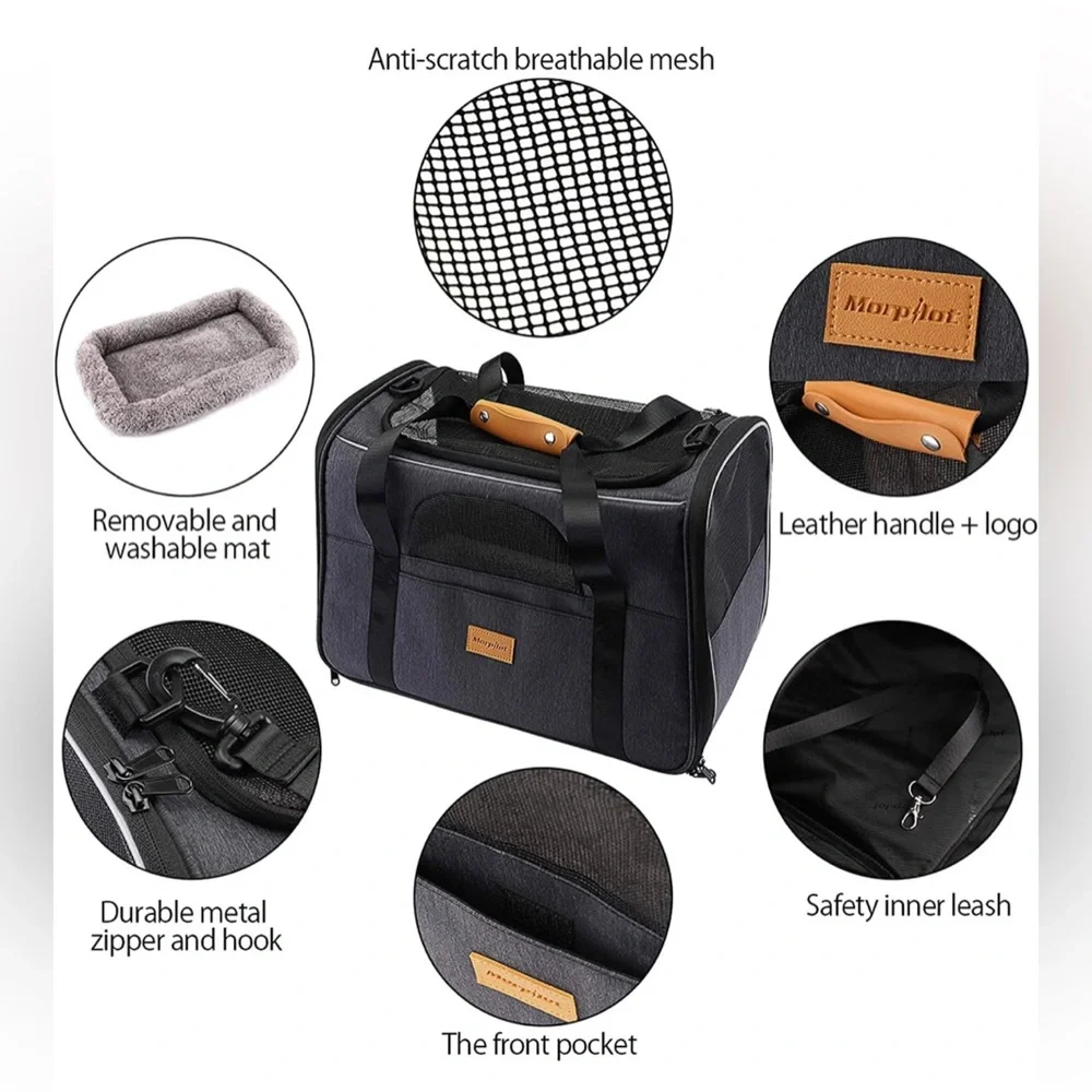 Pet Travel Carrier Bag Airline Approved
